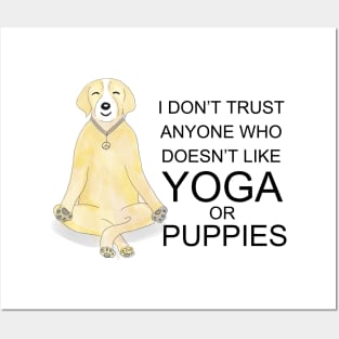 YOGA DOG Posters and Art